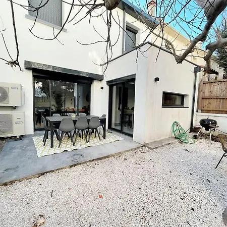 Holiday home Paradise - 10min Des Plages - Jardin - Wifi - Clim